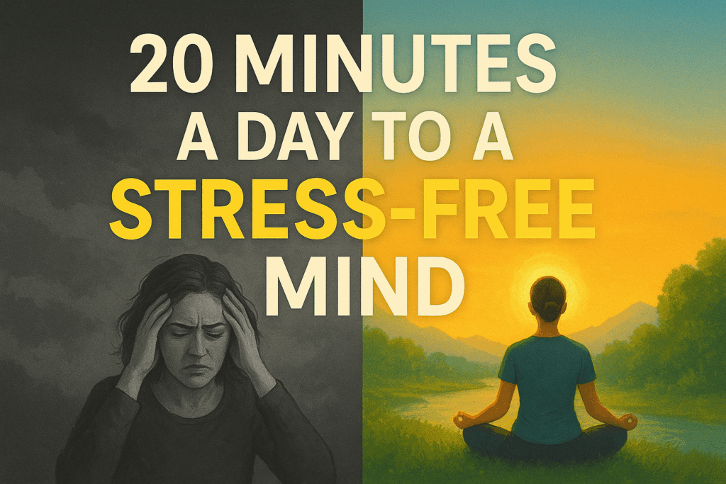 20 Minutes a Day to a Stress-Free Mind